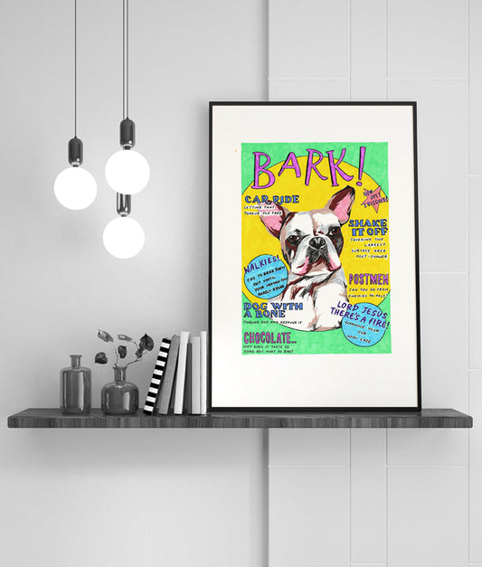 Dog Magazine Cover Prints