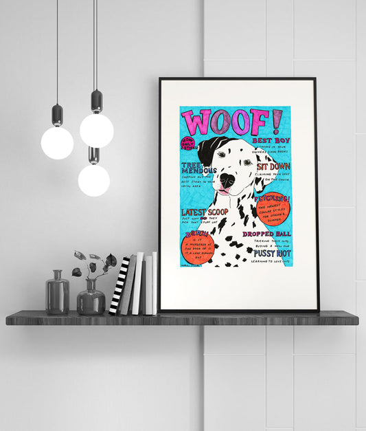 Dog Magazine Cover Prints